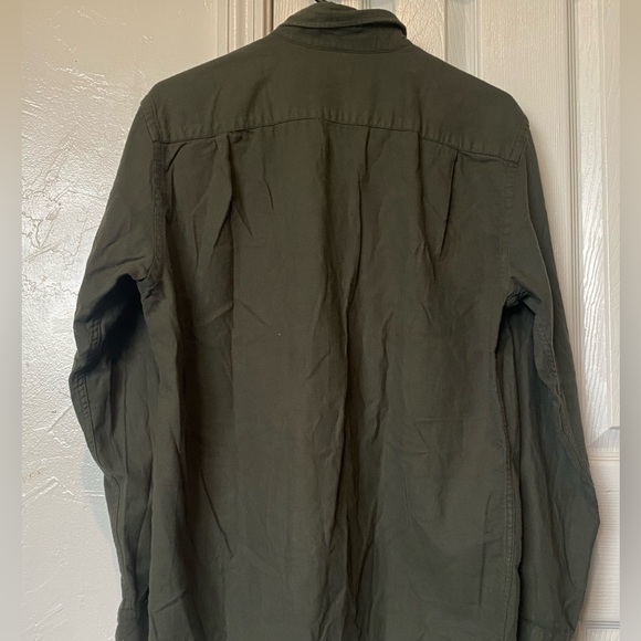 Uniqlo Green Button Up - Picture 5 of 5